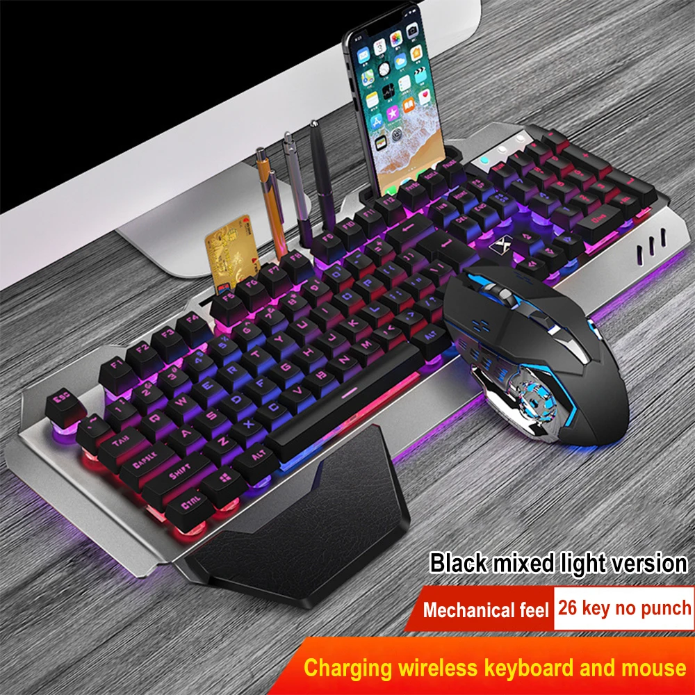 Gaming Keyboard Mechanical Wireless - K680 papan ketik dan mouse nirkabel