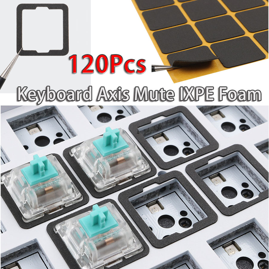 Foam Dampener Sheet - 120 Buah Busa Peredam Suara Keyboard