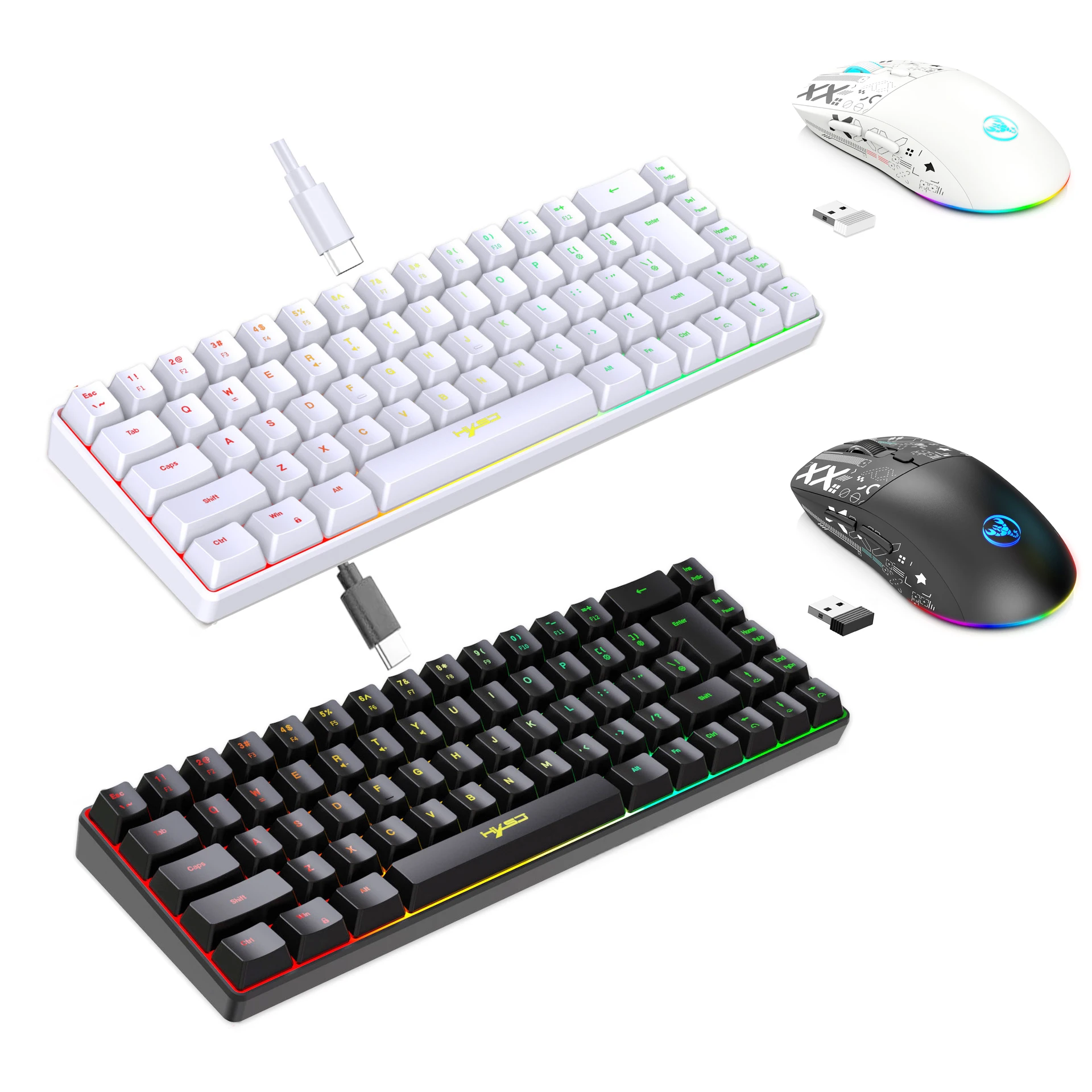 Gaming Keyboard Mouse Combo - Kit Lampu Latar Belakang Keyboard dan