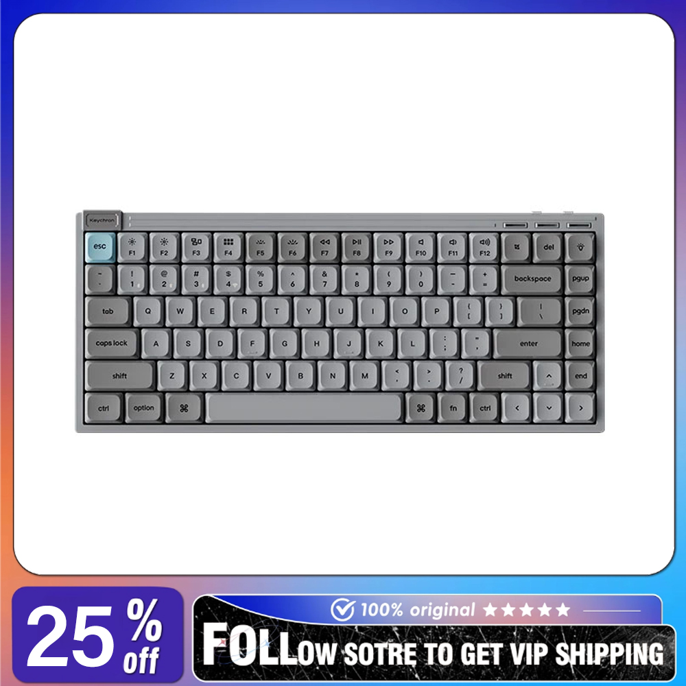 Gaming Keyboard That Is Quiet - Keyboard Mekanik Profil Rendah J9Ultra Tri-Mode
