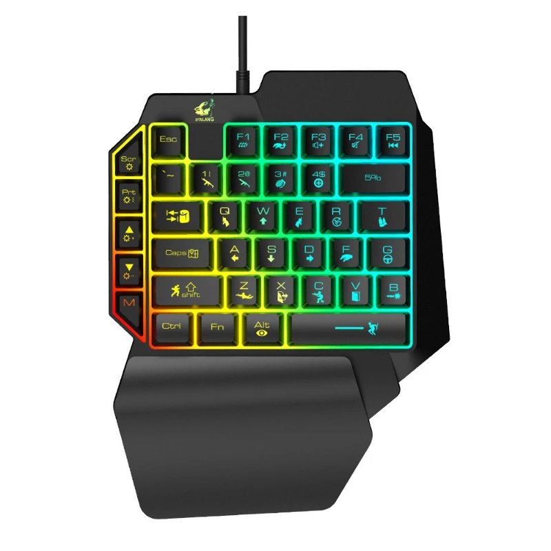 Keyboard Gaming Amazon - K15 keyboard satu tangan Gun God