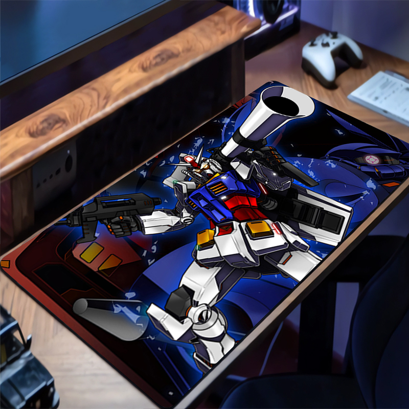 Gaming Keyboard Non Mechanical - Mousepad Mechanical Warrior RX-78-2 Gundam HD