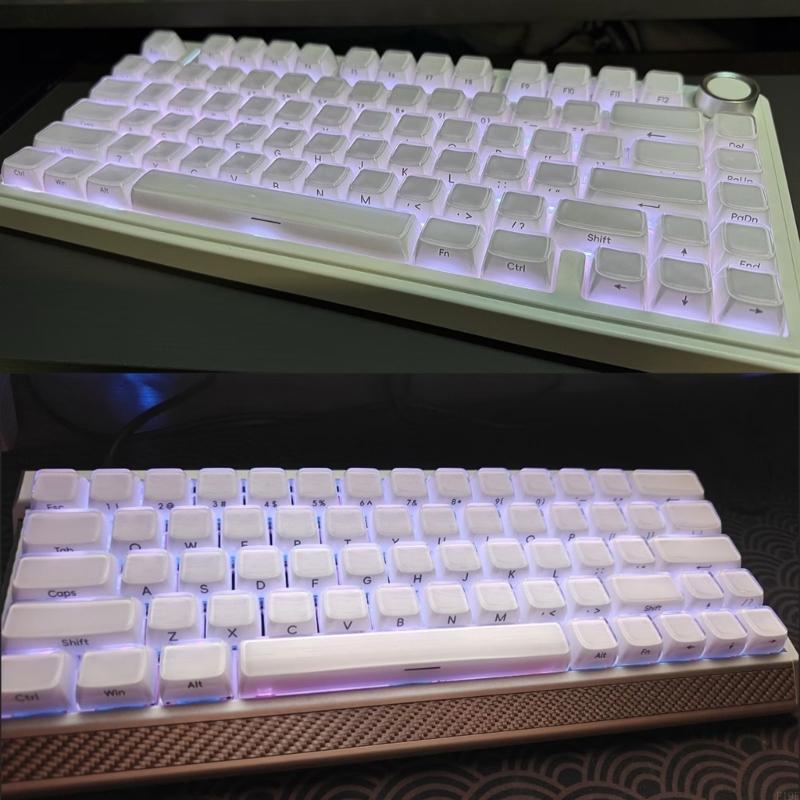 Gaming Keyboard Types - Set Keycap Keyboard Cetak Samping Crystal