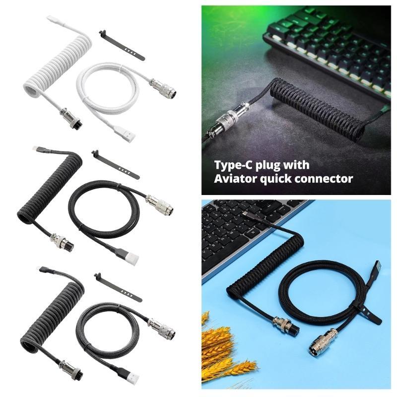 Aviator Connector Kit - Kabel Keyboard Mekanis Lengan Ganda R53C