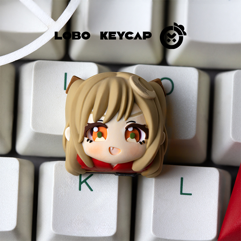 Putri Kosmik Kaguya! Keycap Me - Gaming Keyboard Typewriter ulasan dan harga