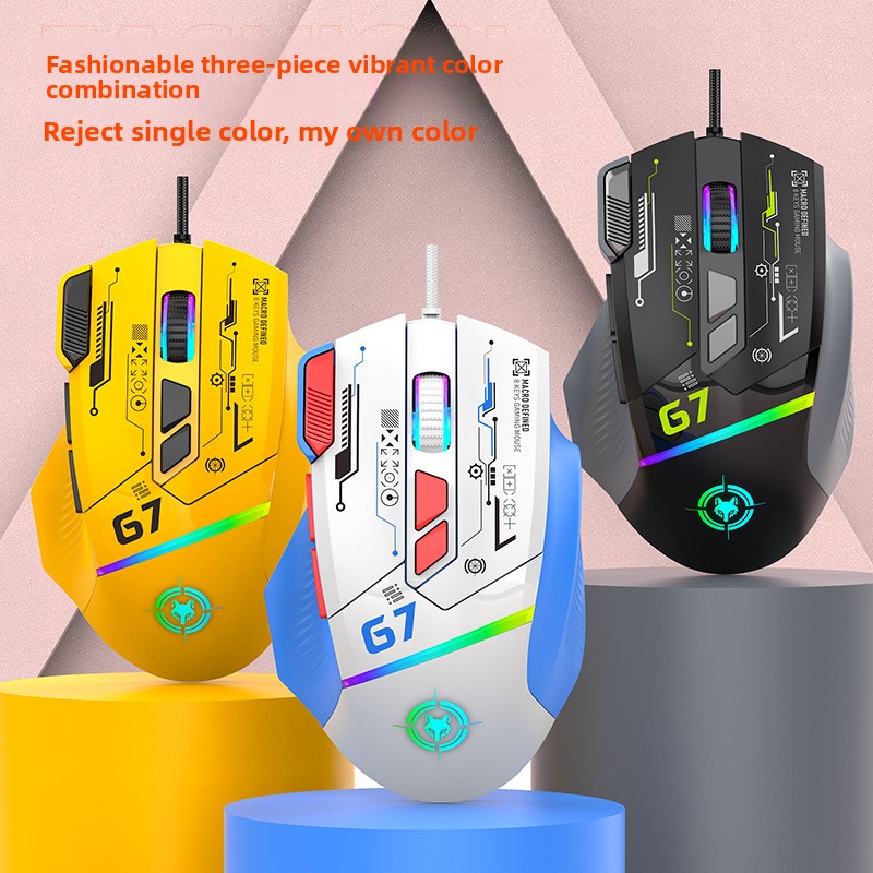 Mouse Gaming Berkabel G6 12800 - Gaming Keyboard 1 Hand ulasan dan harga