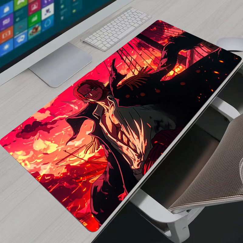 One Piece Shanks Mouse Pad Bes - Gaming Keyboard Brands ulasan dan harga
