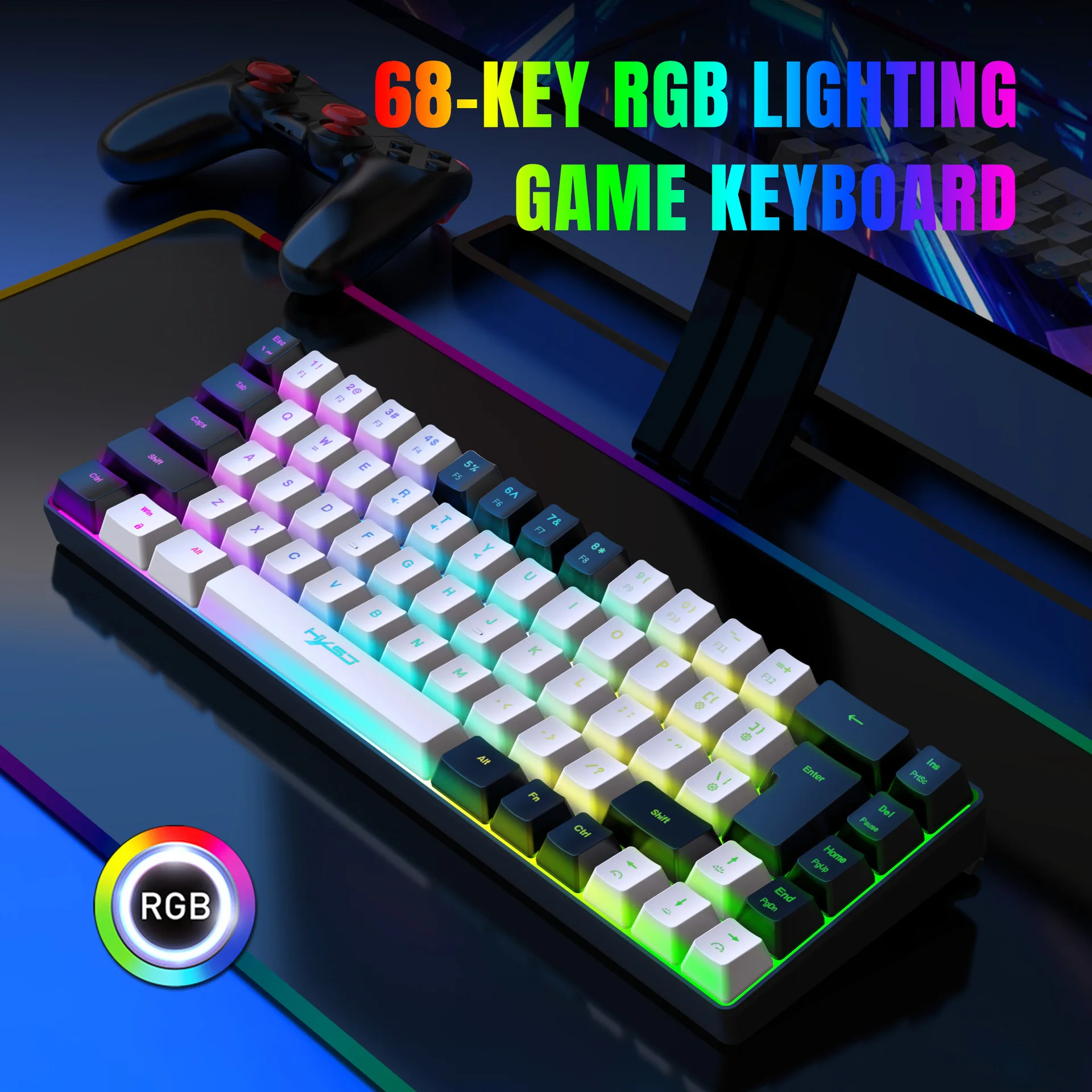 Kit Lampu Latar Belakang Keybo - Gaming Keyboard Mouse Combo ulasan dan harga