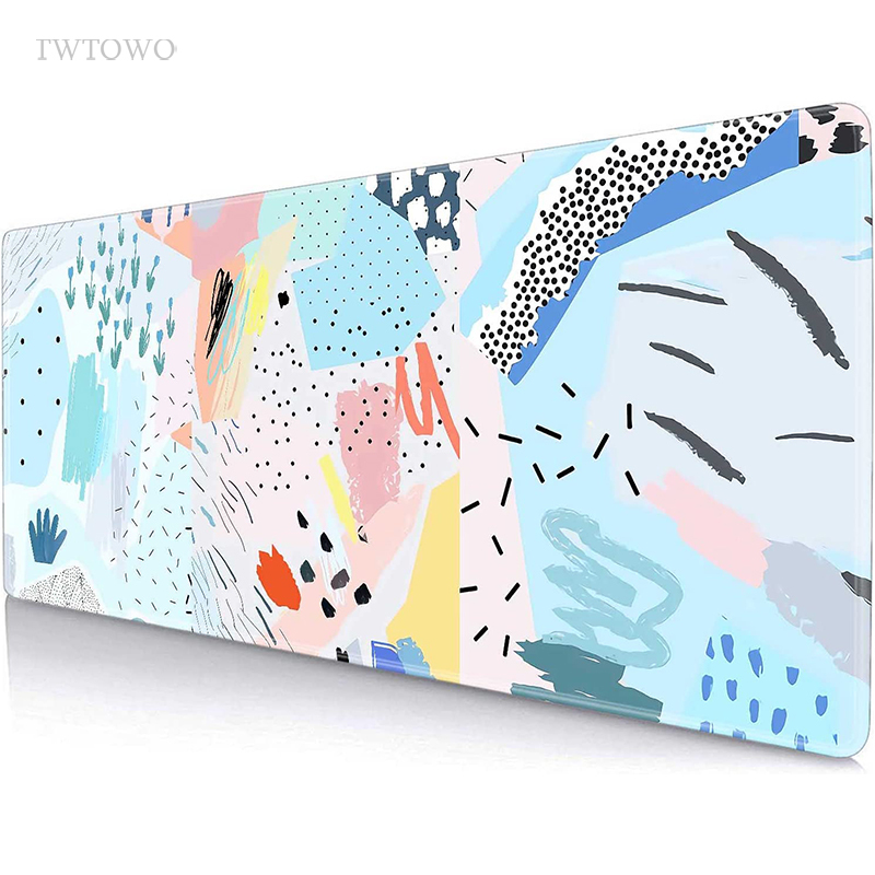 Abstrak Graffiti Mouse Pad Gam - Gaming Keyboard Non Mechanical ulasan dan harga