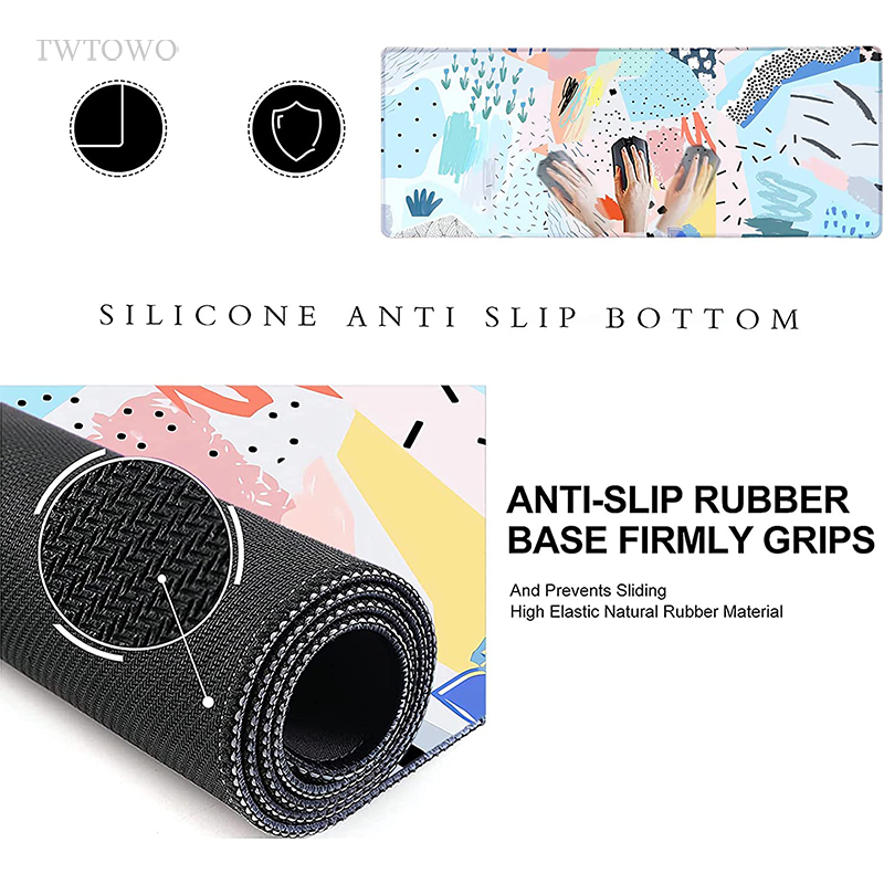 Abstrak Graffiti Mouse Pad Gam - Gaming Keyboard Non Mechanical ulasan dan harga