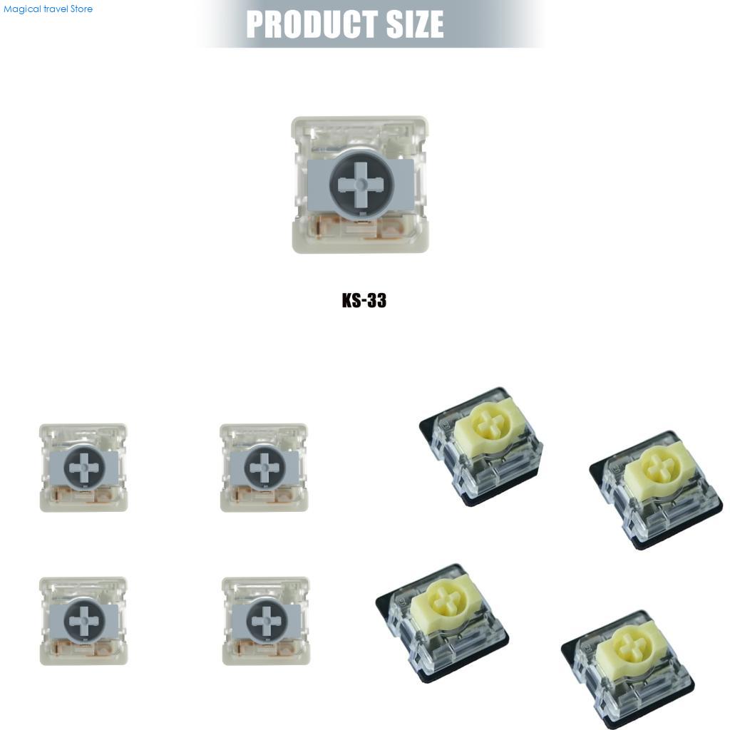 76HD 4 Buah Sakelar Profil Ren - Gaming Keyboard That Is Quiet ulasan dan harga