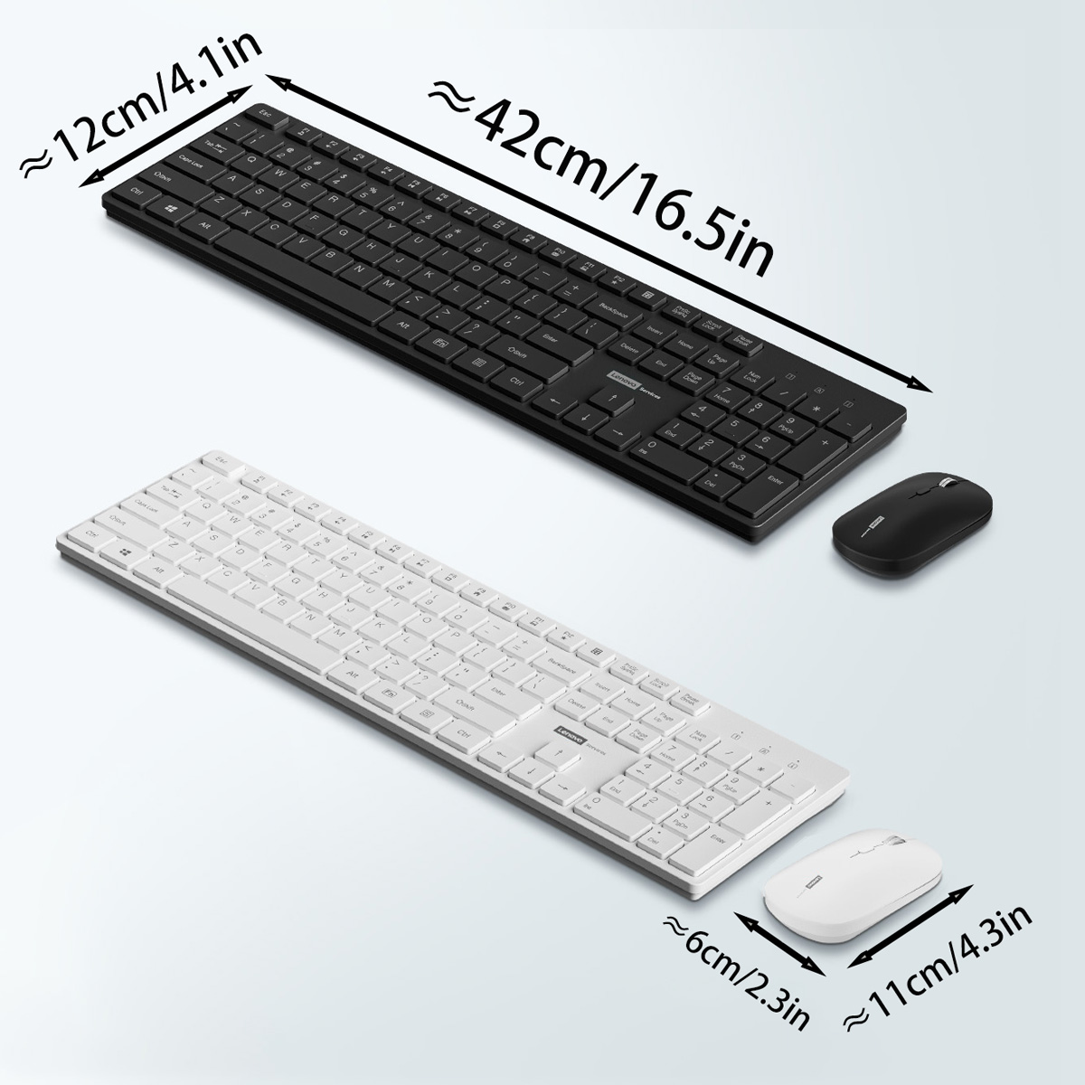 Lenovo KN220 Silent 2.4G Wirel - Gaming Keyboard And Mouse Wireless ulasan dan harga