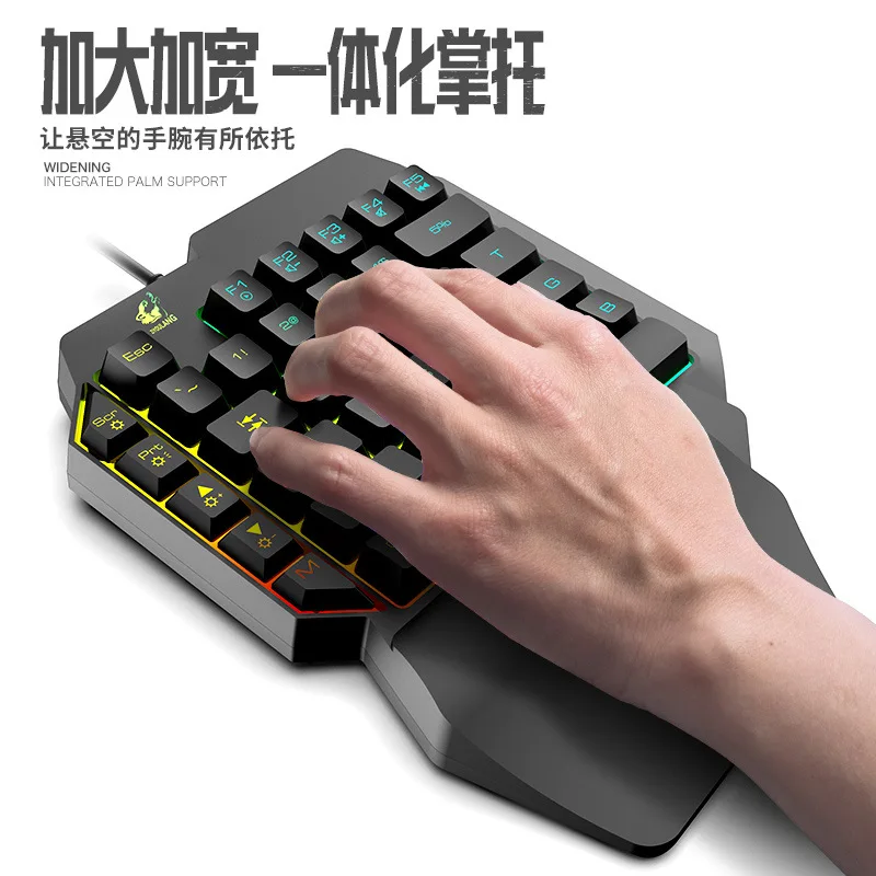 K15 keyboard satu tangan Gun G - Keyboard Gaming Amazon ulasan dan harga