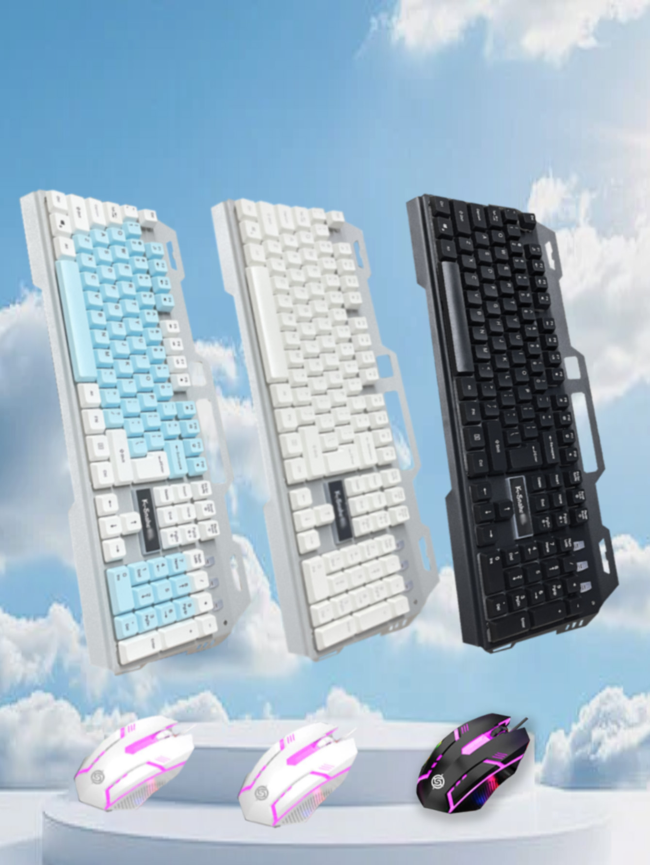 Set keyboard dan mouse berkabe - Gaming Keyboard Not Working ulasan dan harga