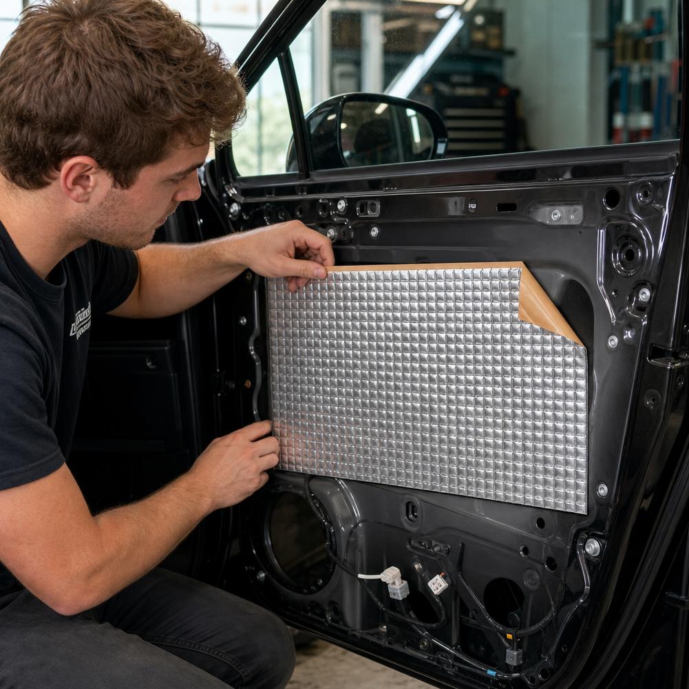 Mat Peredam Suara Mobil Karet  - Foam Dampener Sheet ulasan dan harga