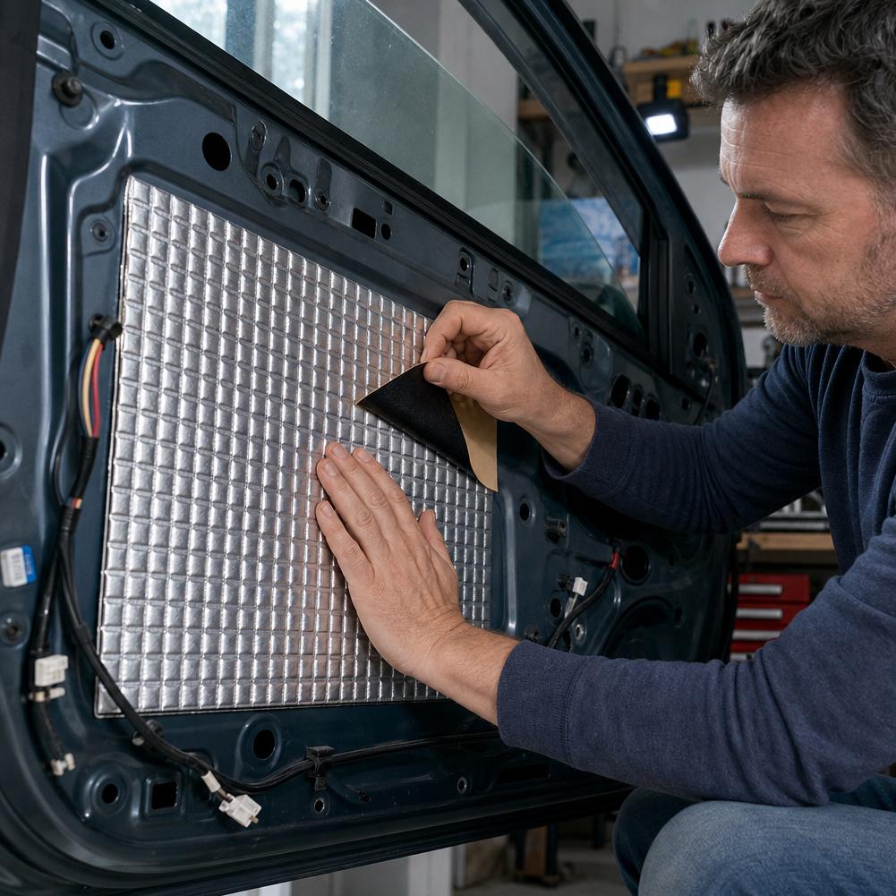Mat Peredam Suara Mobil Karet  - Foam Dampener Sheet ulasan dan harga