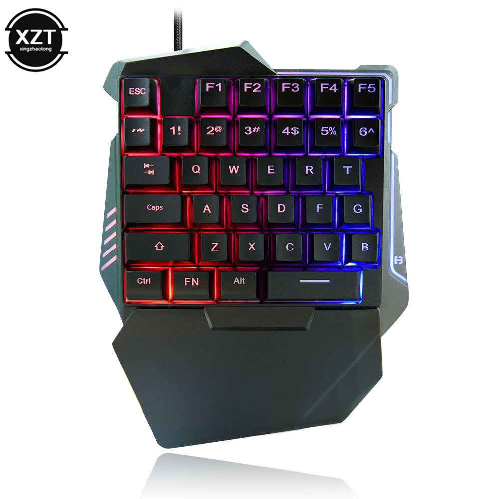 Keyboard USB Satu Tangan untuk - Gaming Keyboard 1 Hand ulasan dan harga