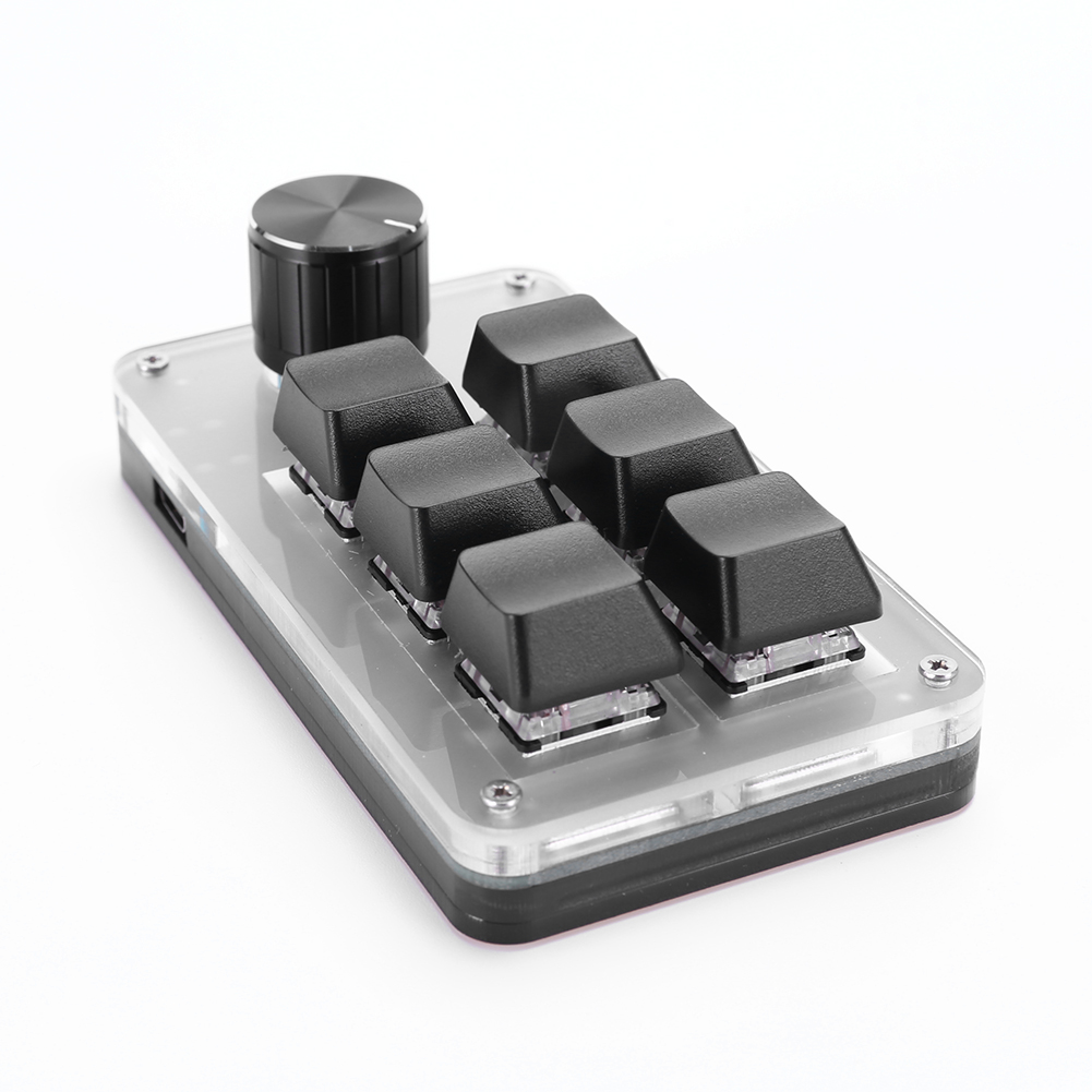6 Tombol 1 Kenop Keyboard Gami - Gaming Keyboard 1 Hand ulasan dan harga