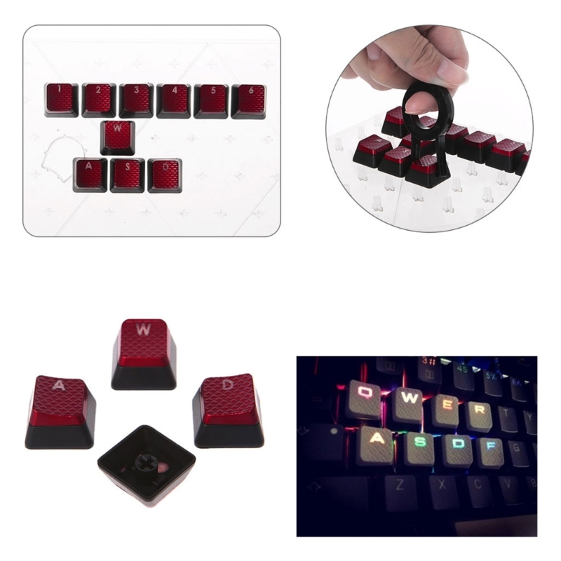 10 Tombol Keycap dengan Lampu  - Gaming Keyboard Non Mechanical ulasan dan harga