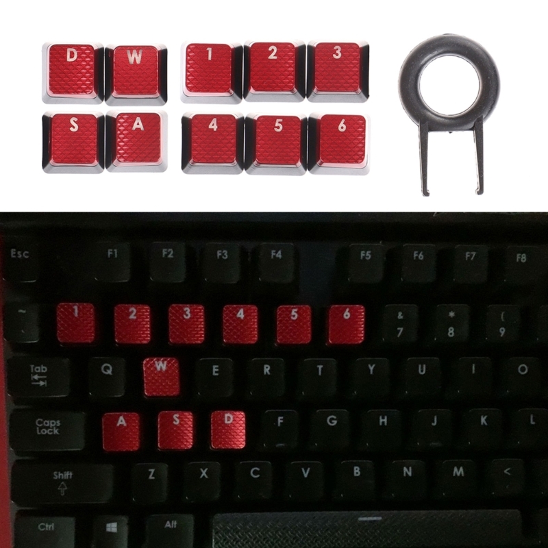 10 Tombol Keycap dengan Lampu  - Gaming Keyboard Non Mechanical ulasan dan harga