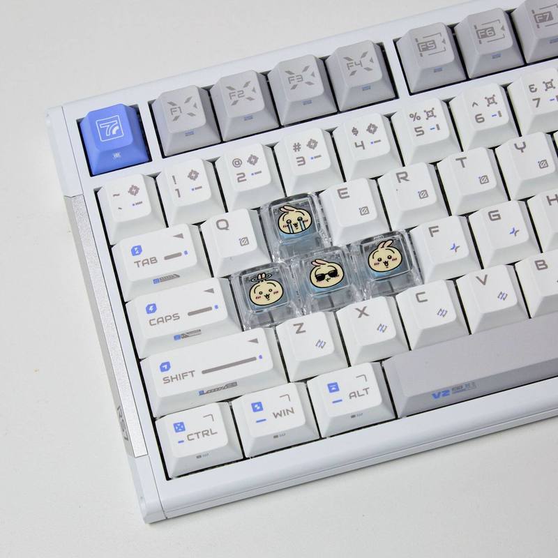 Chiikawa 4 Buah Keycap Transpa - Gaming Keyboard Affordable ulasan dan harga