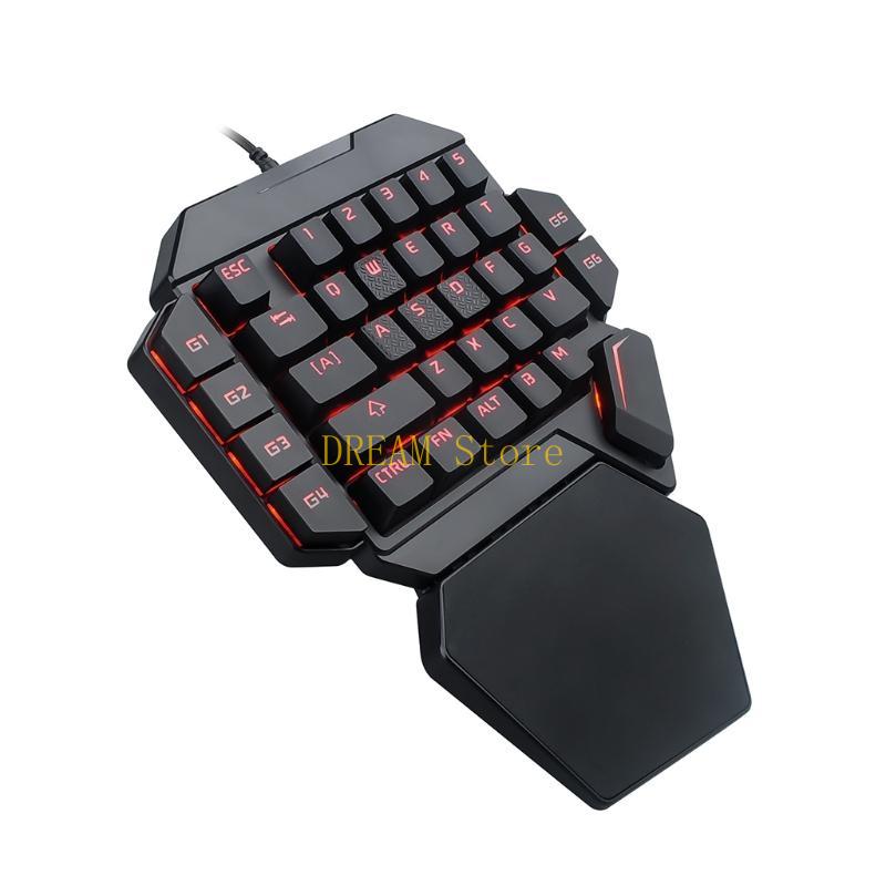 Lampu Latar Bercahaya RGB Satu - Gaming Keyboard 1 Hand ulasan dan harga