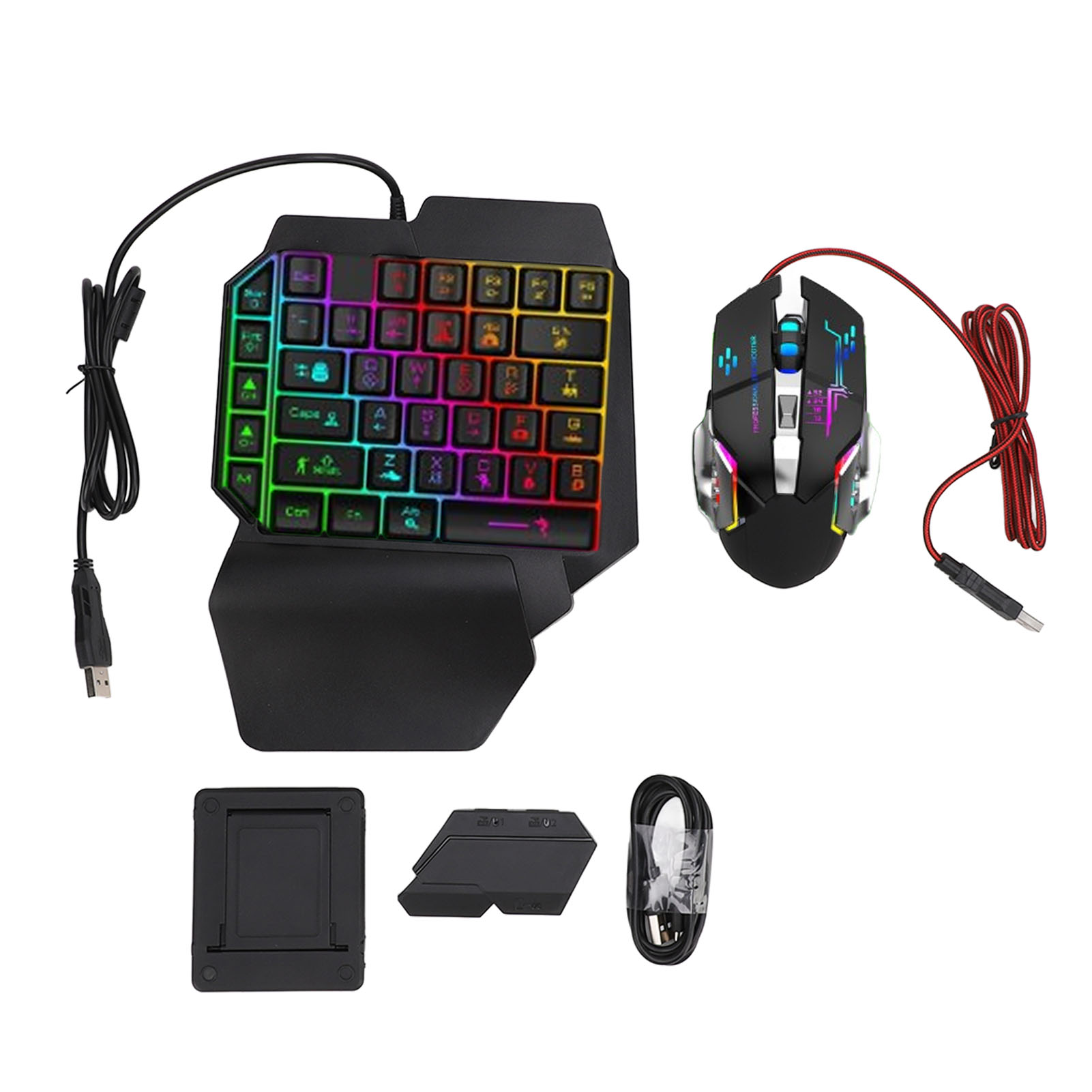 Set Konverter Mouse Keyboard K - Gaming Keyboard Mouse Combo ulasan dan harga