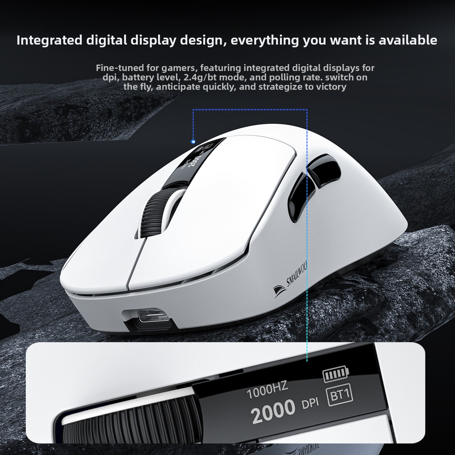 Mouse Gaming Bluetooth Nirkabe - Gaming Keyboard 1 Hand ulasan dan harga