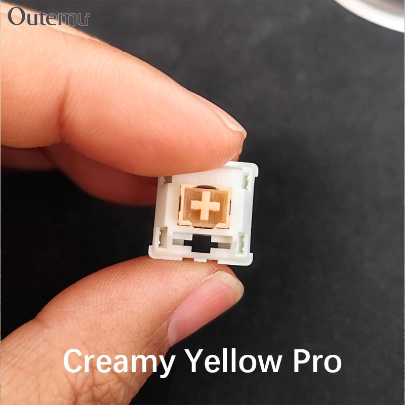 Outemu Cream Yellow Pro Switch - Gaming Keyboard That Is Quiet ulasan dan harga