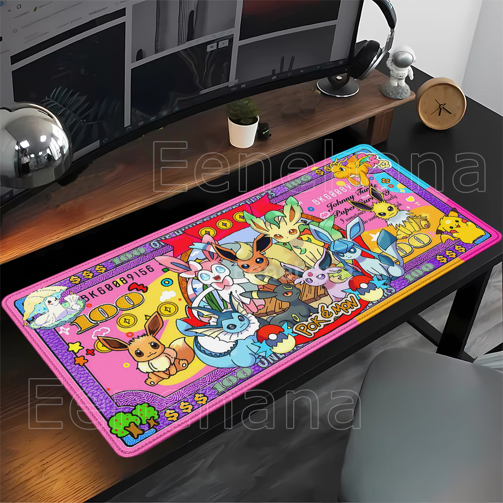 Alas meja karet besar HD print - Gaming Keyboard Typewriter ulasan dan harga