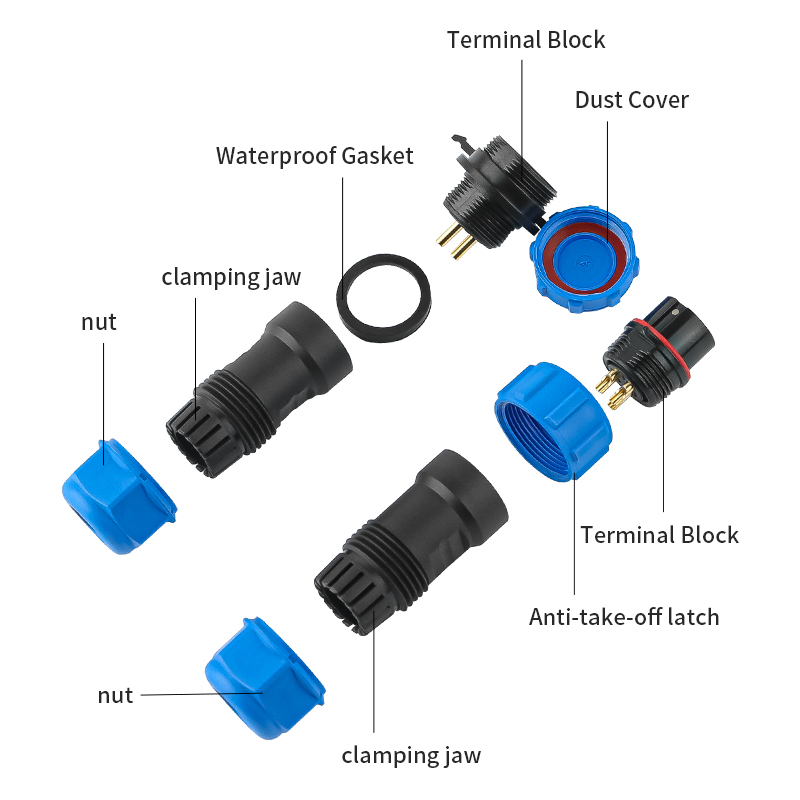JINH 1/5 Buah Terminal Sekrup  - Aviator Connector Kit ulasan dan harga